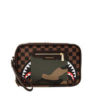 Sip With Camo Accent Toiletry Brick