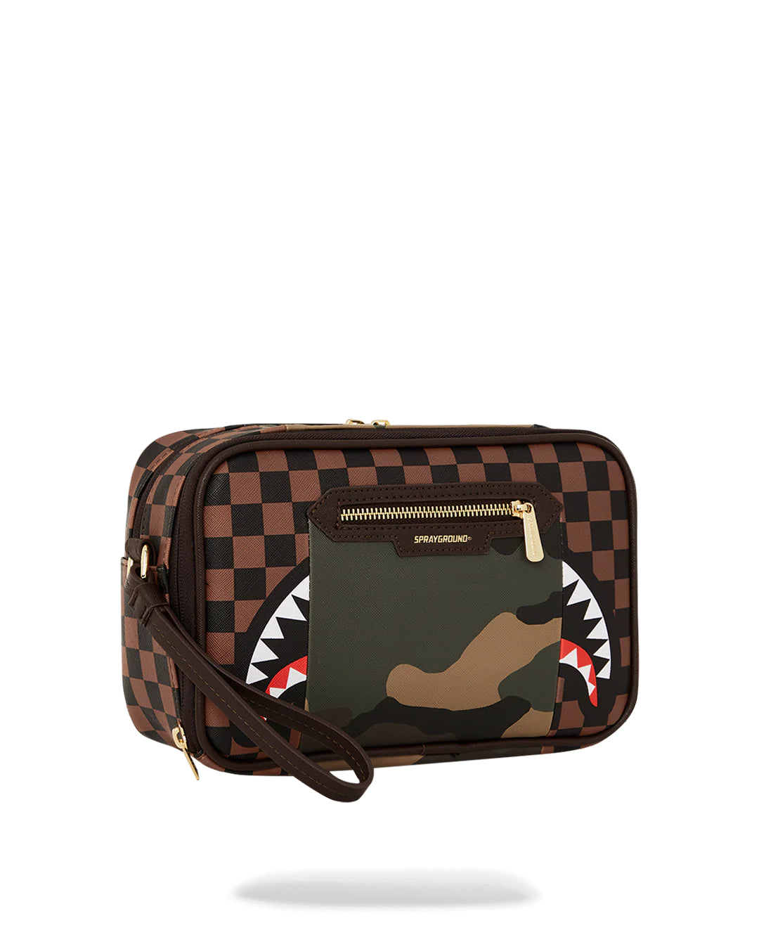 Sip With Camo Accent Toiletry Brick