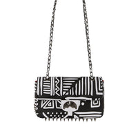 Ai Tribal Courture  Turn-lock Hand Bag Clutch