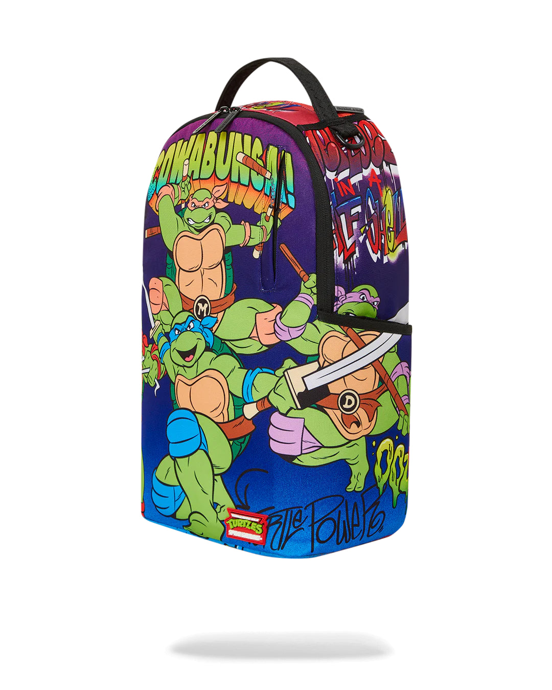 Tmnt On The Run On Backpack