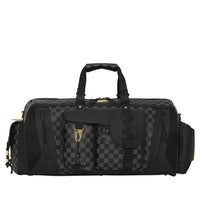 Special Ops Grey Checkered Cargo Duffle