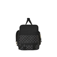 Special Ops Grey Checkered Cargo Duffle