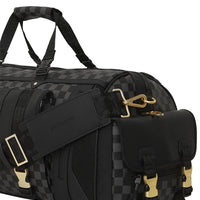 Special Ops Grey Checkered Cargo Duffle