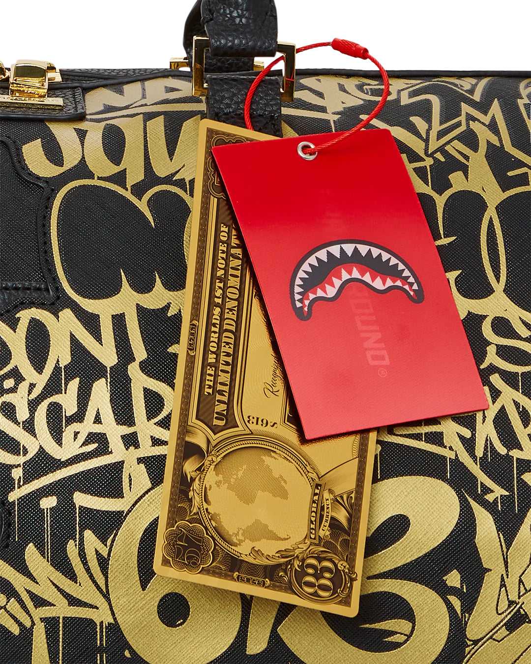 Half Graff Gold Large Duffle