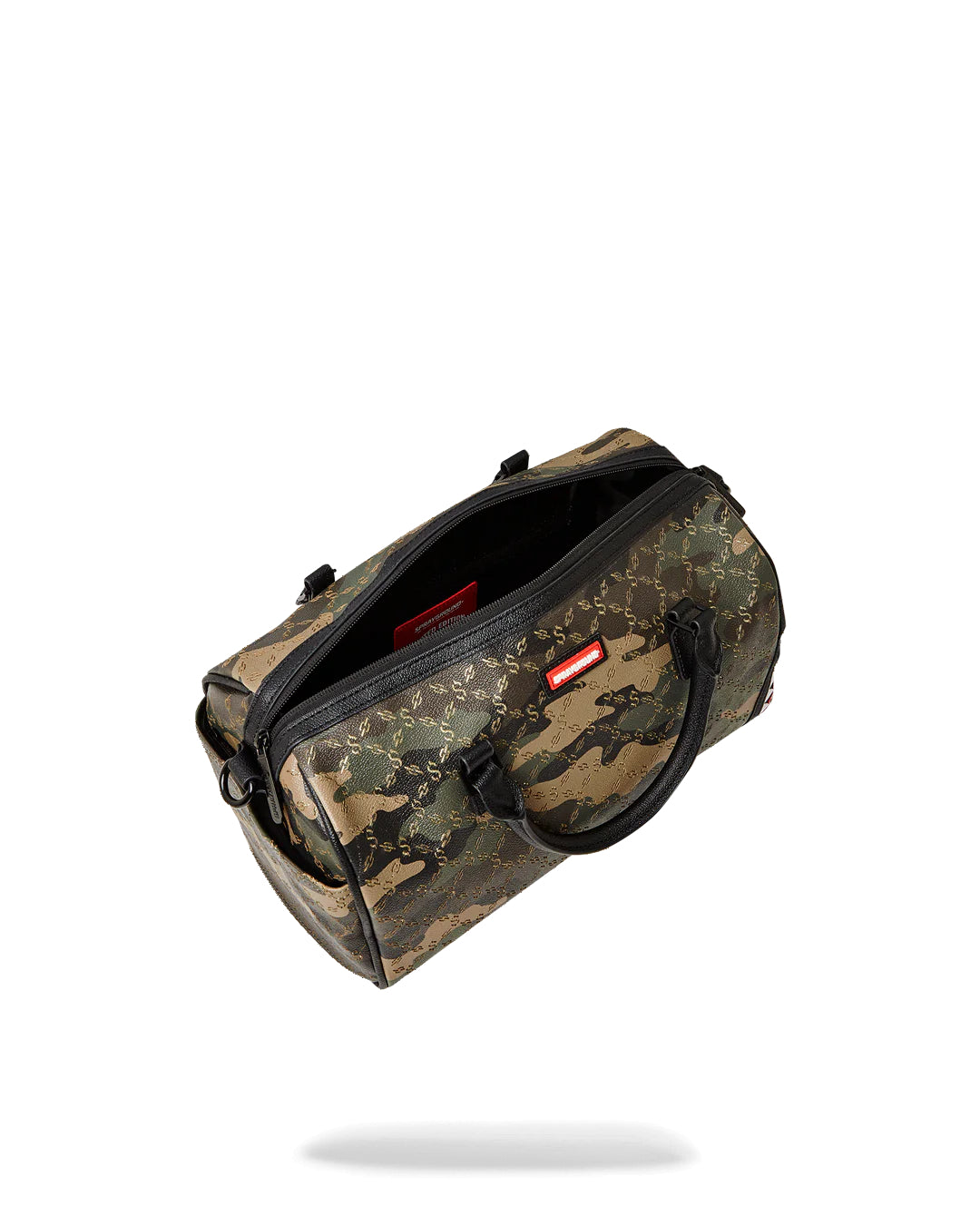 $ Pattern Camo Mini Duffle