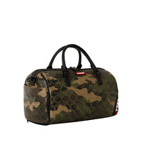 $ Pattern Camo Mini Duffle