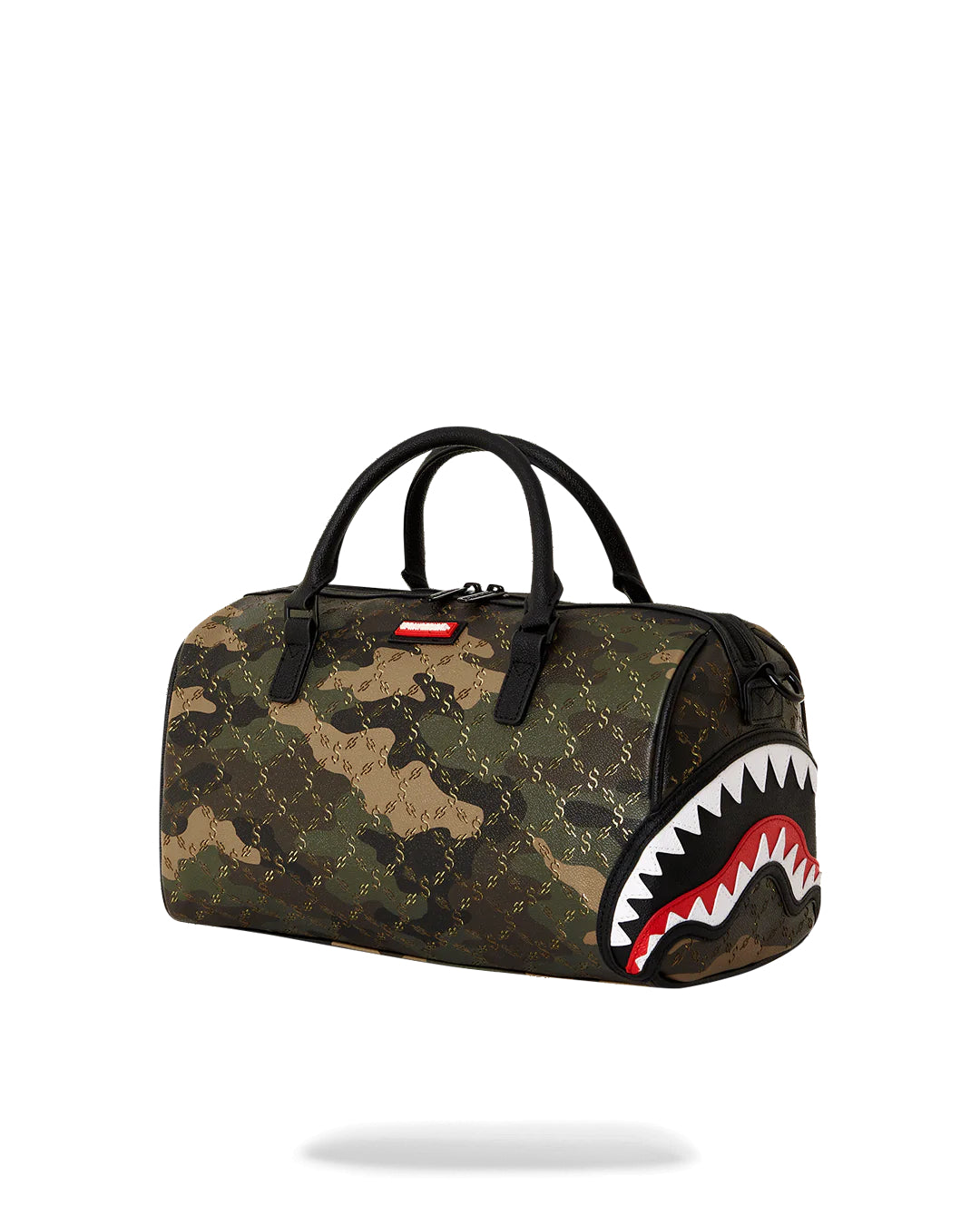 $ Pattern Camo Mini Duffle