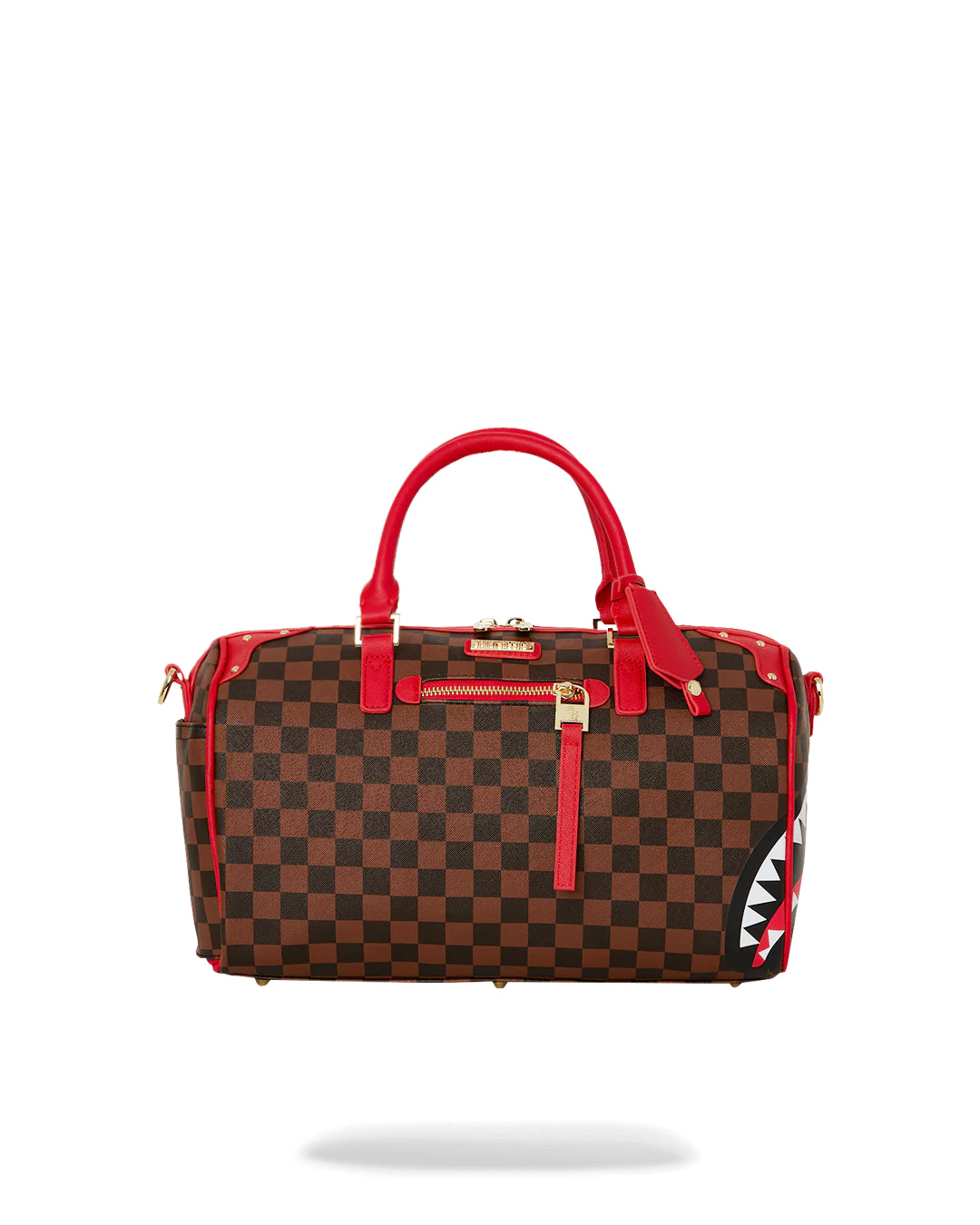 Red Sharks In Paris Box  Mini Duffle