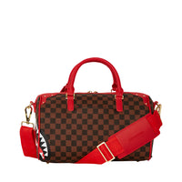 Red Sharks In Paris Box  Mini Duffle