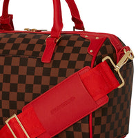 Red Sharks In Paris Box  Mini Duffle