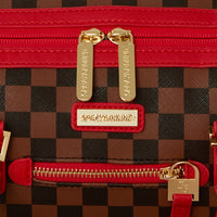 Red Sharks In Paris Box  Mini Duffle