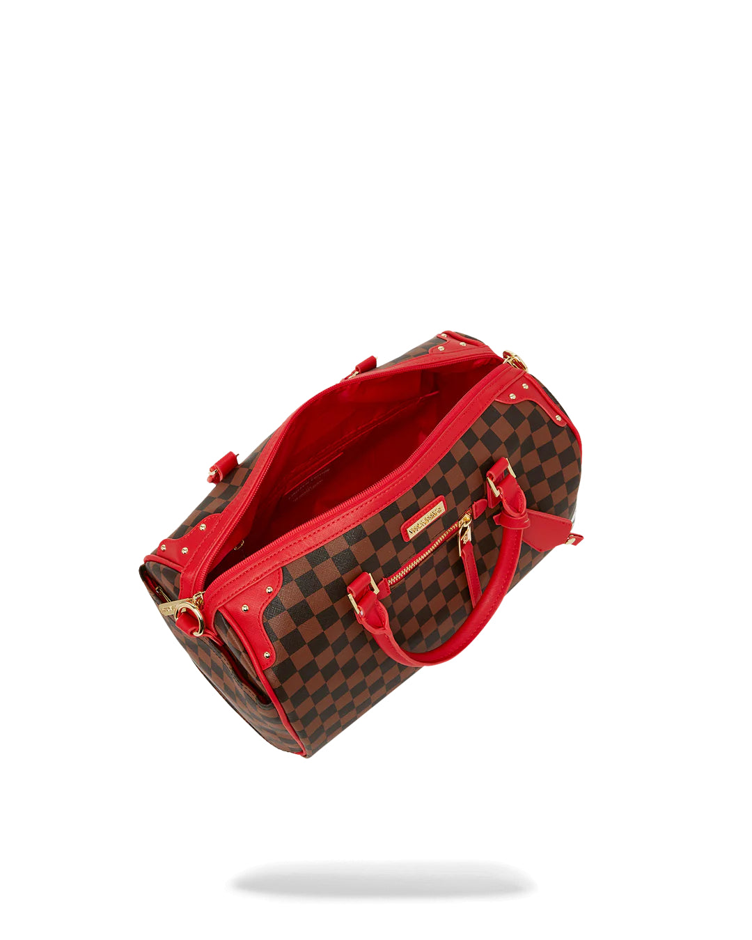 Red Sharks In Paris Box  Mini Duffle