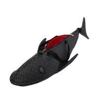 Split Infinity Check Shark-shaped-duffle