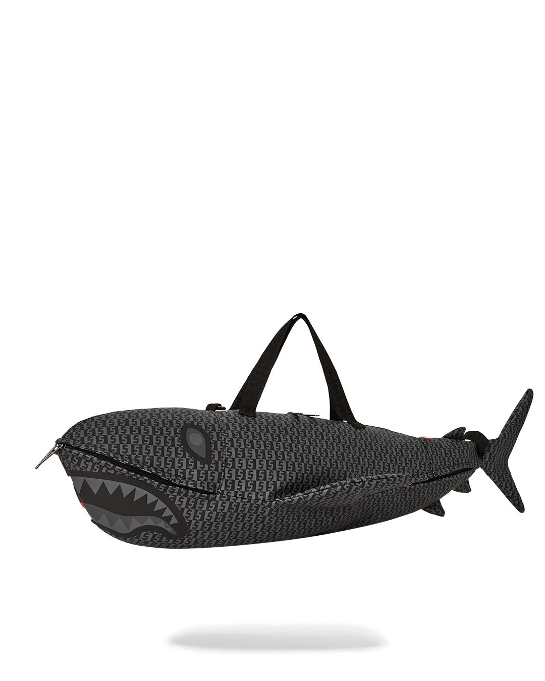 Split Infinity Check Shark-shaped-duffle