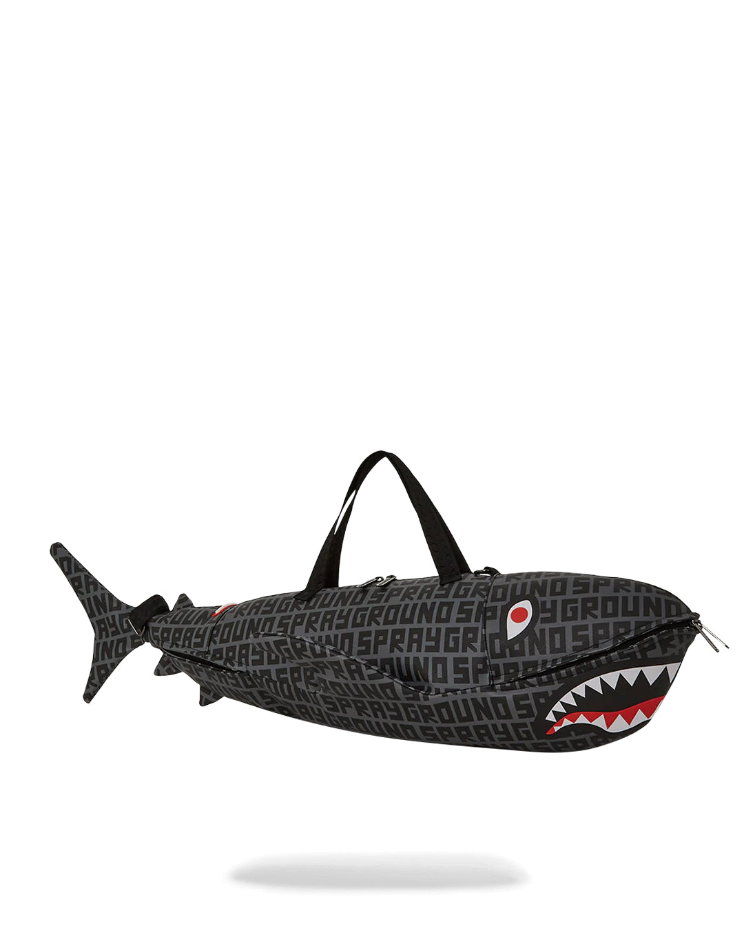 Split Infinity Check Shark-shaped-duffle