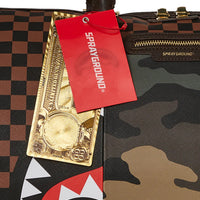 Sip With Camo Accent Duffle