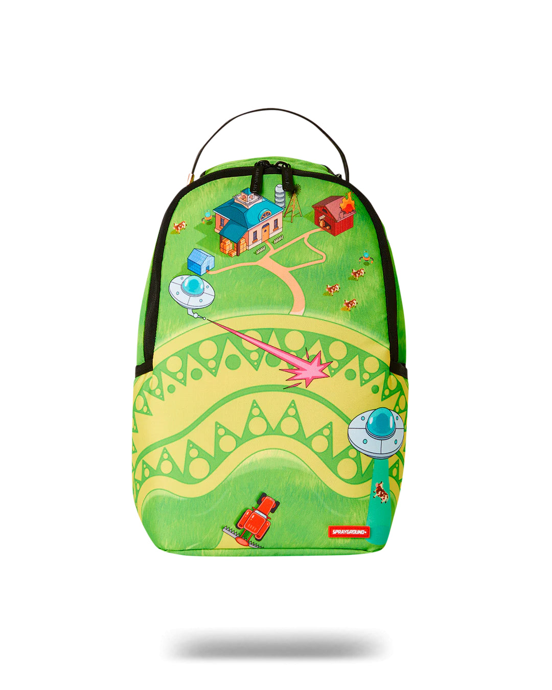 Crop Circles Shark Mini Backpack