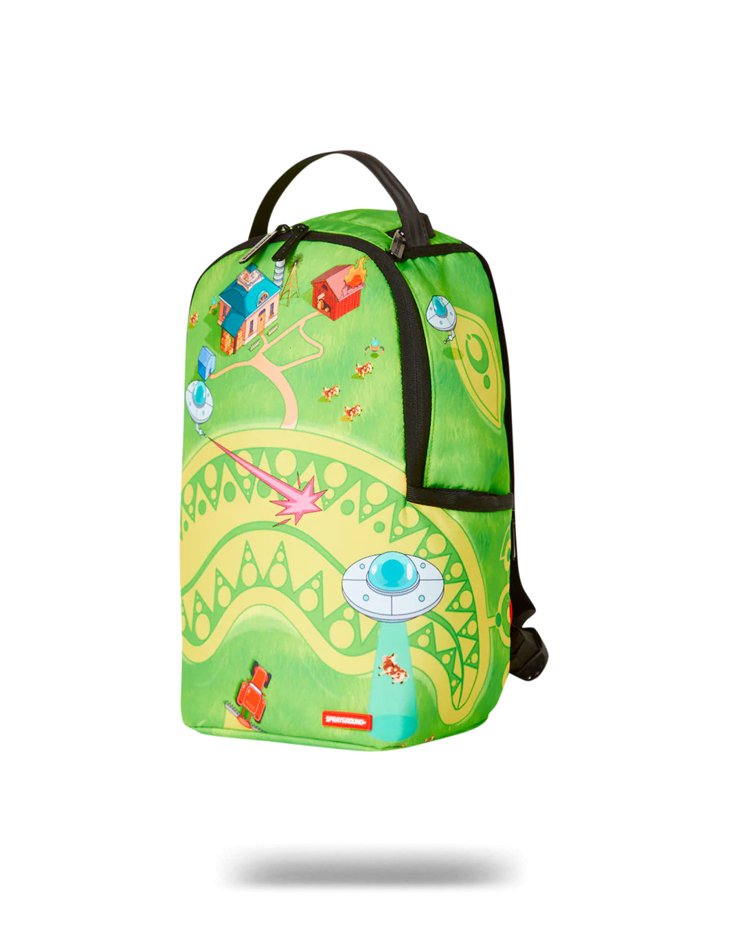 Crop Circles Shark Mini Backpack