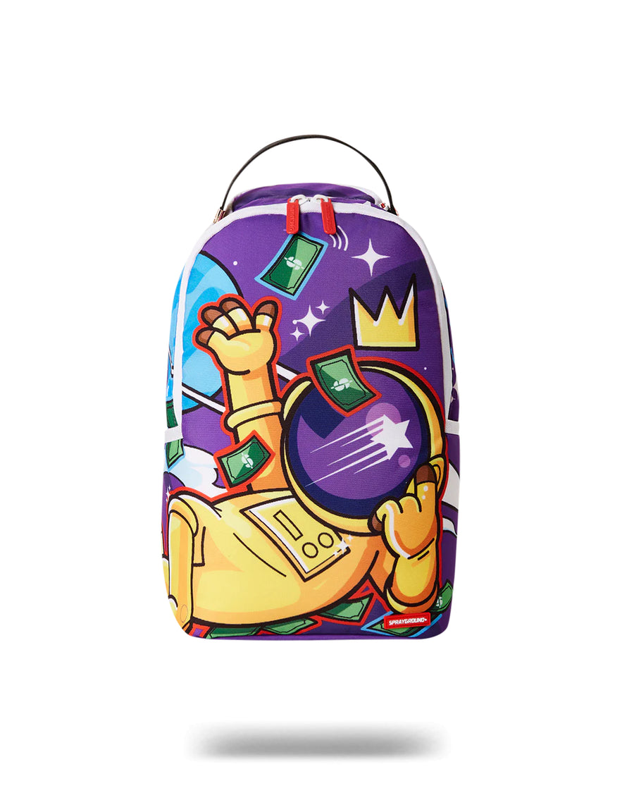 Sprayground Backpack ASTRO DESIGN MINI BACKPACK Purple