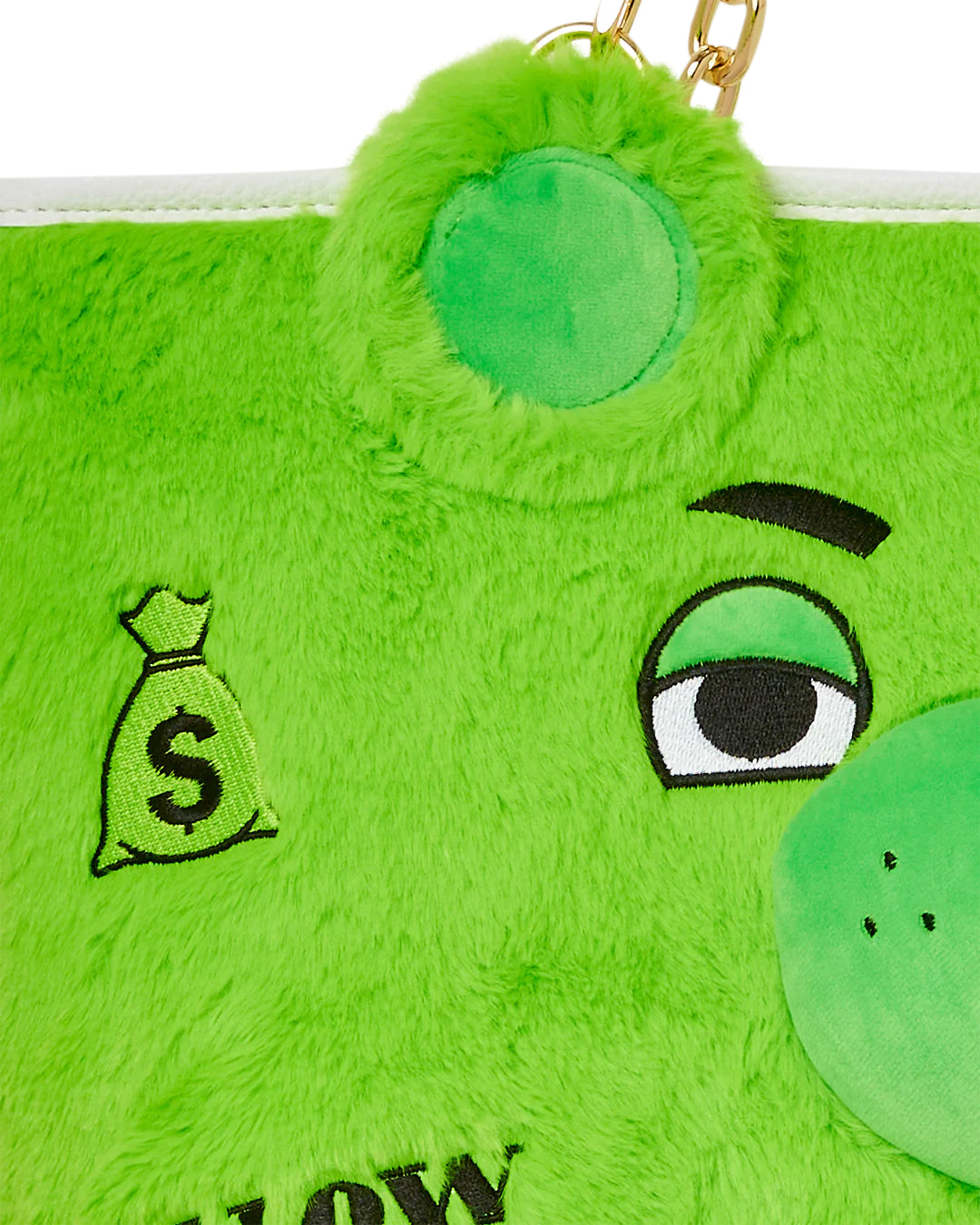 Money Bear Tote Green