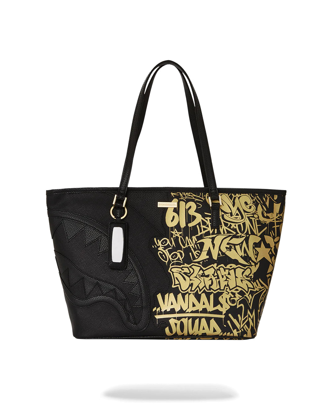 Half Graff Gold Tote