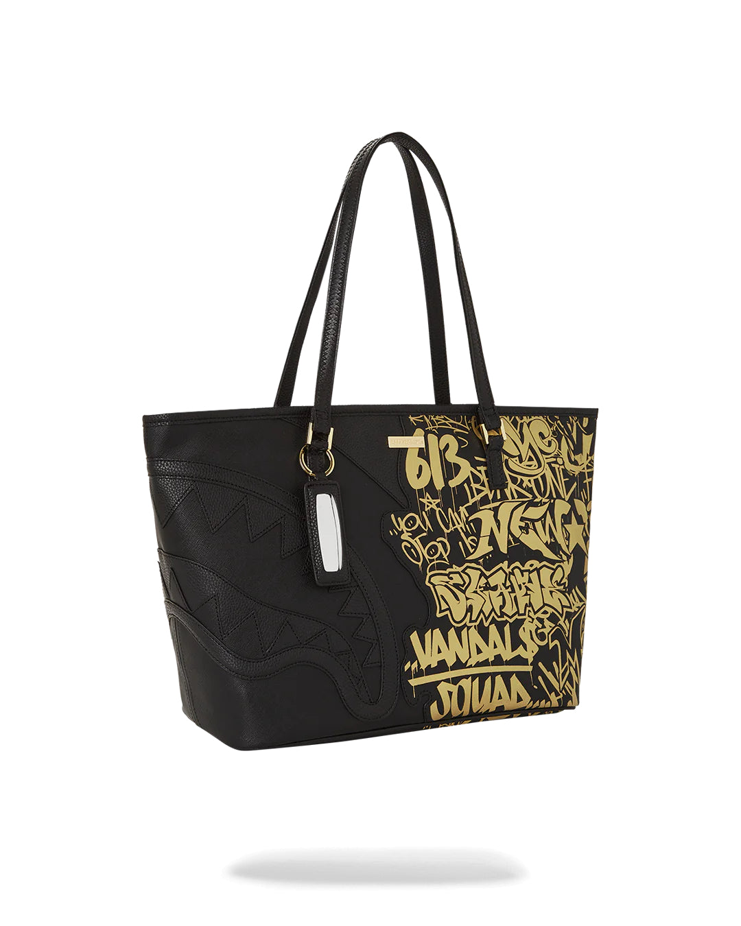 Half Graff Gold Tote