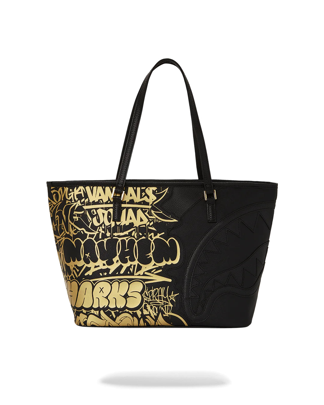 Half Graff Gold Tote