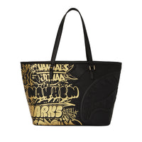 Half Graff Gold Tote