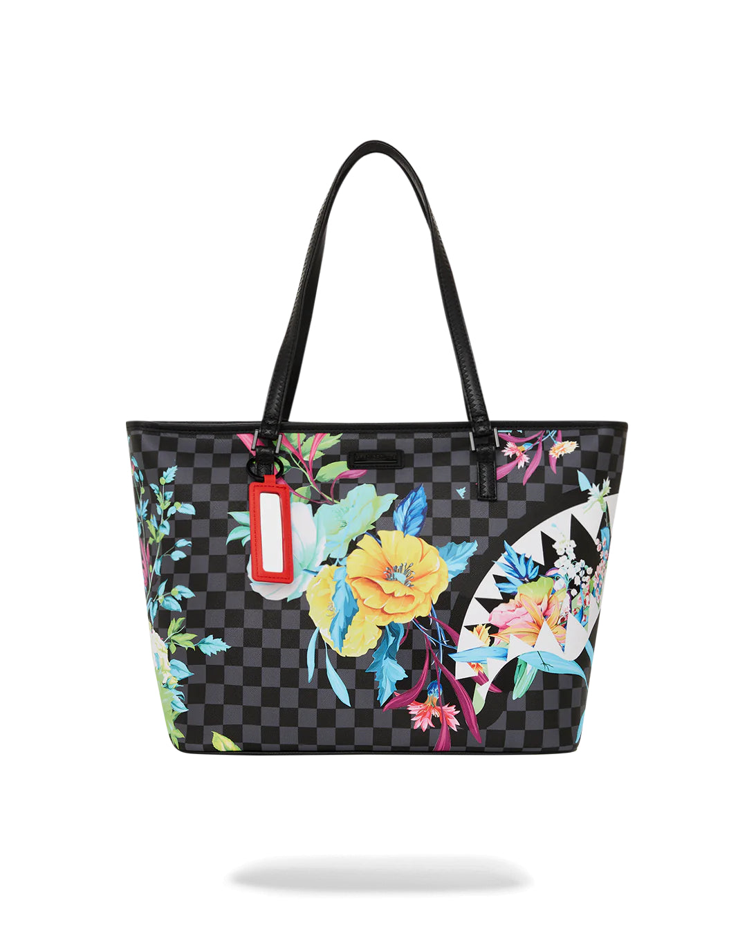 Neon Floral Tote