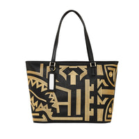 Ai Tribal Gold Tote