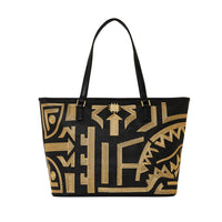 Ai Tribal Gold Tote