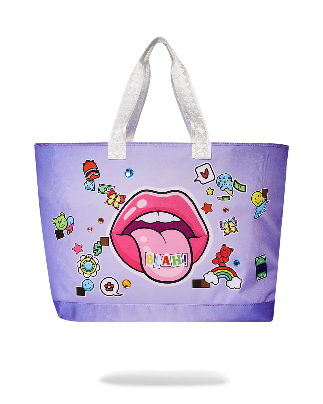 Blah Lips Beach Tote