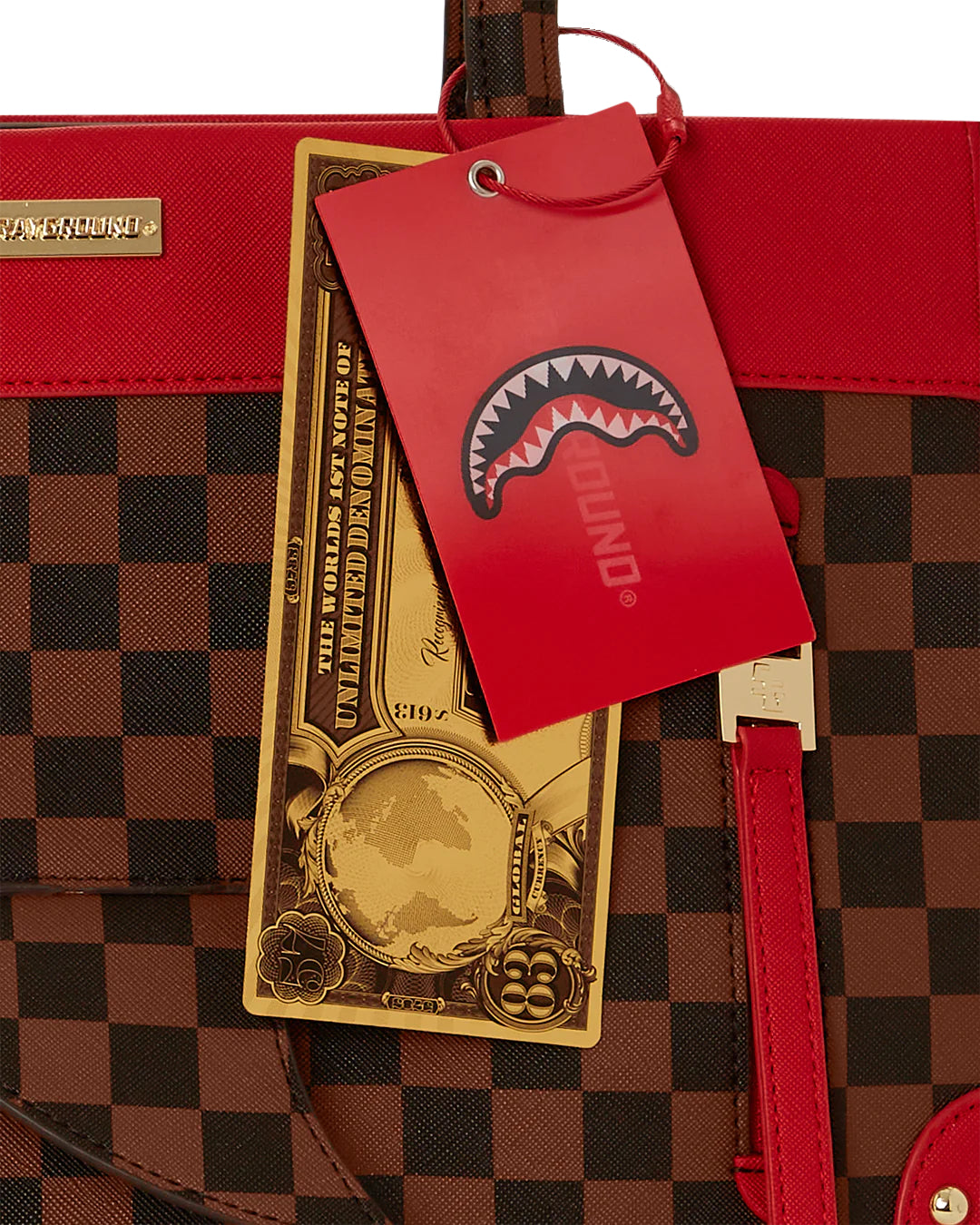 Red Sharks In Paris Shark Break Thru Tote