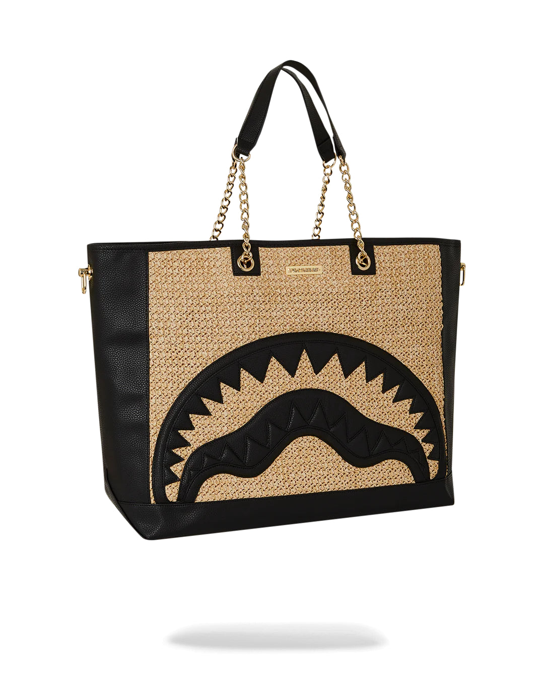 Raffia Shark Tote