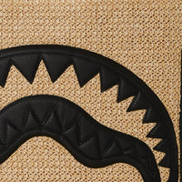 Raffia Shark Tote