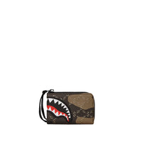 $ Pattern Over Camo Wallet