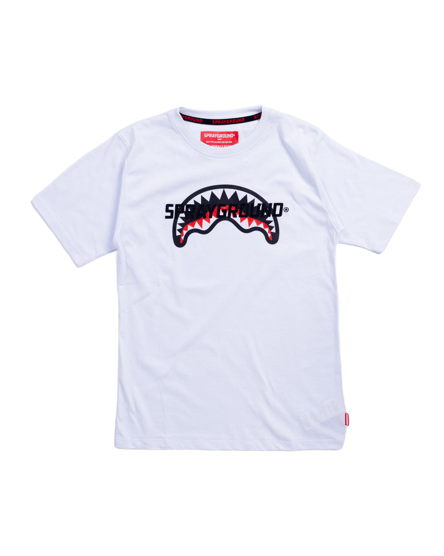 Garçon/Fille - T-shirt Sprayground UP AND DOWN T-SHIRT WHITE J Blanc