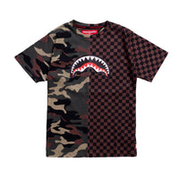 Checks & Camouflage T-shirt J