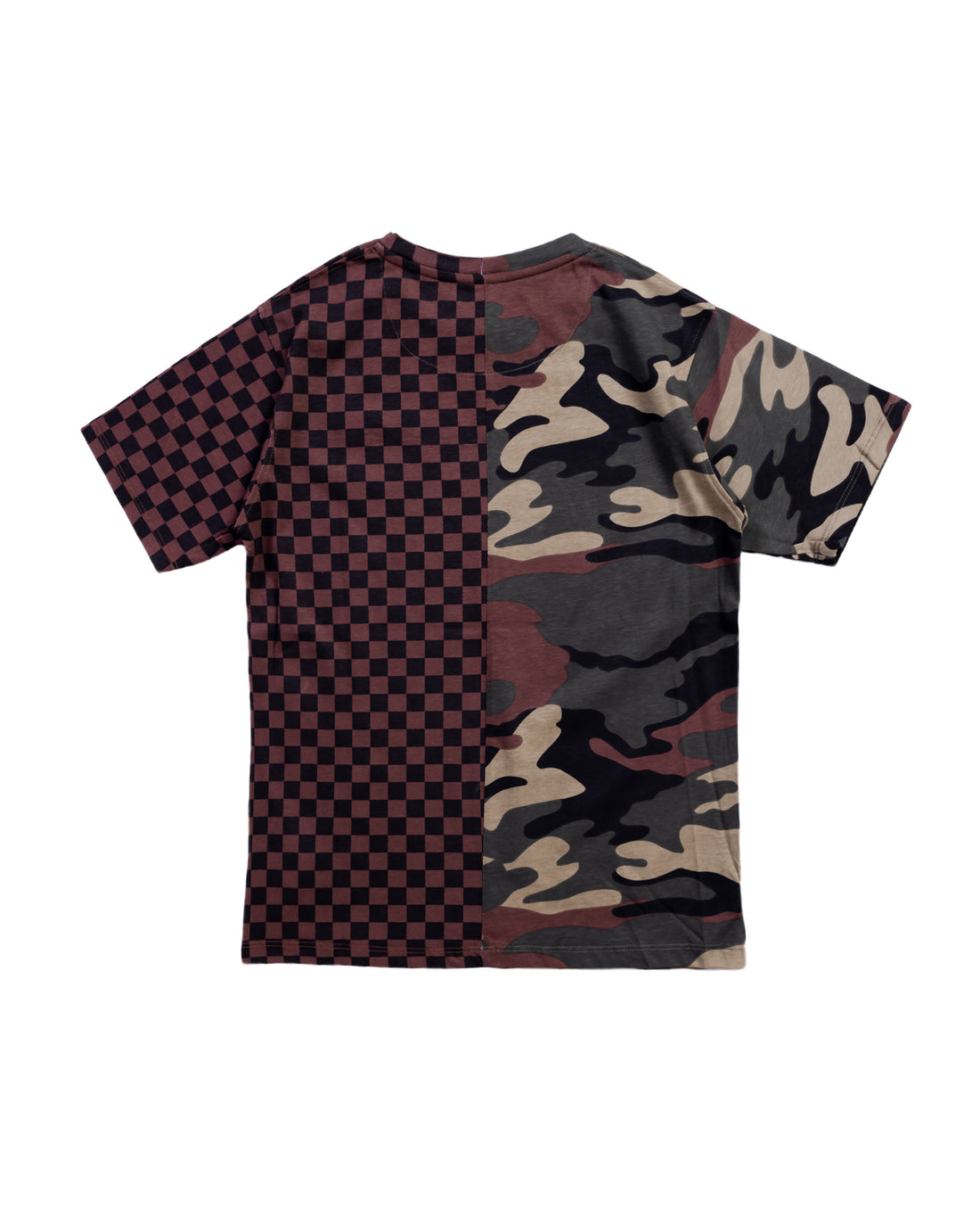 Checks & Camouflage T-shirt J