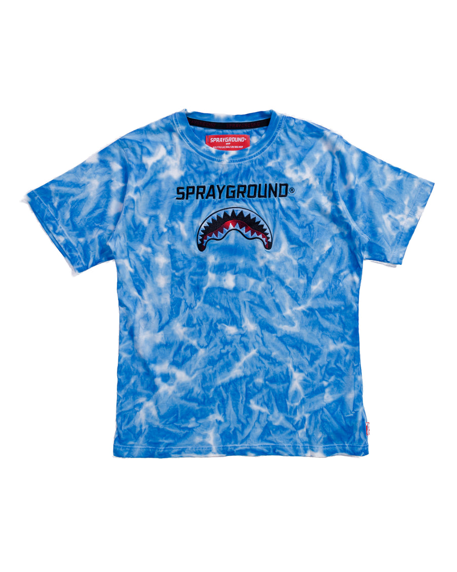 Garçon/Fille - T-shirt Sprayground DAMAGE CONTROL T-SHIRT Bleu