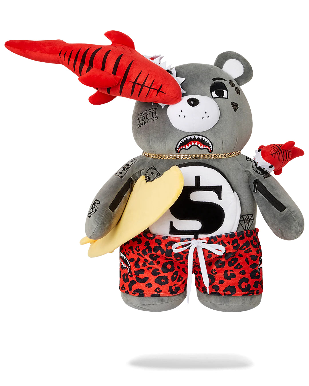 Shark Bite Bear Backpack