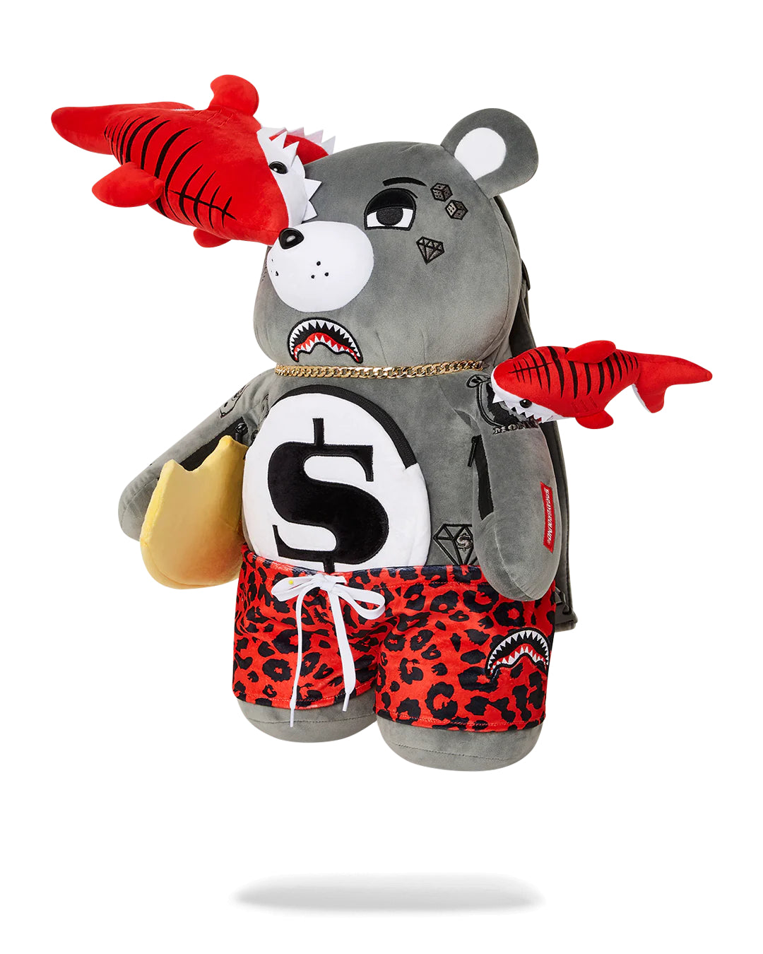 Shark Bite Bear Backpack