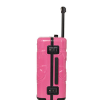 Pretty Little Pink Studs Hardshell Carryon