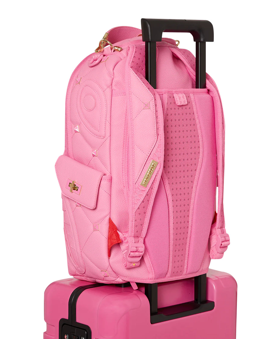 Sprayground Luggage PRETTY LITTLE PINK STUDS HARDSHELL CARRYON Pink