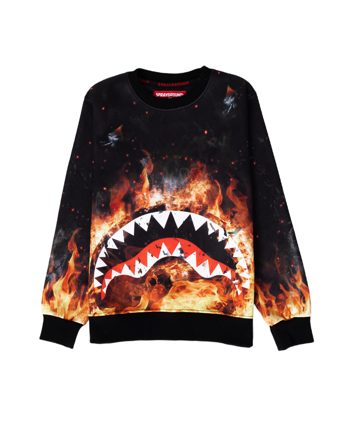 Shark On Fire Crewneck J