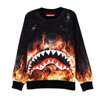 Shark On Fire Crewneck J