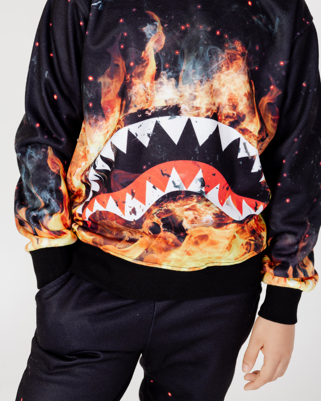 Shark On Fire Crewneck J