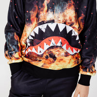 Shark On Fire Crewneck J