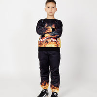 Shark On Fire Crewneck J