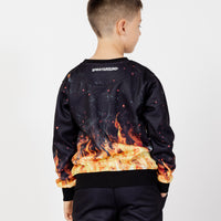 Shark On Fire Crewneck J